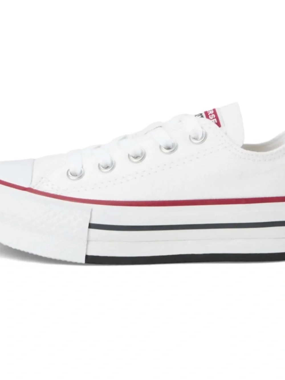 New in Box, Converse White Low-Top Eva Lift Ox Sneaker size 4.5 youth